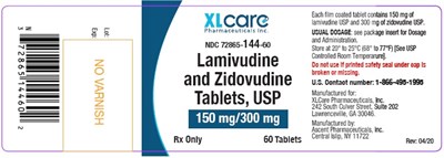 15 mg/300 mg-60 Ct (Lamivudine And Zidovudine Cl 60 Ct)